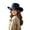 Navy, variant on LIUYUNNN Oversized Cowboy Hat Classic Cowboy Hat Western Headwear For Outdoor Festival Sun, One Size