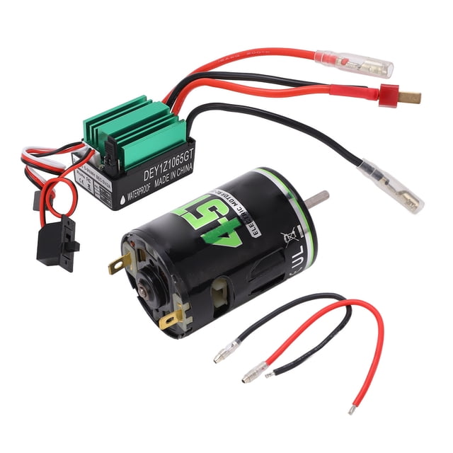 Motor eléctrico 540 con escobillas y conector T de 65 A ESC de alta torsión, resistente al agua, para coche de escalada RC de 45T.