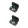 thumbnail image 4 of Sidaley Wireless Earbuds Rechargeable Sweatproof Noise Calling Cancelling Sports Headset Earphones Microphone with 1 2Conjunto, 4 of 6
