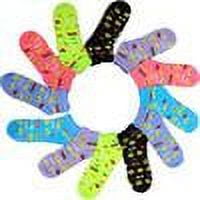 12 Pairs New Women Lady Girl Cotton Fashion Argyle Plain Black White Stripe Polka Dot Music Casual Ankle School Low Cut Socks Soft Colorful 9-11