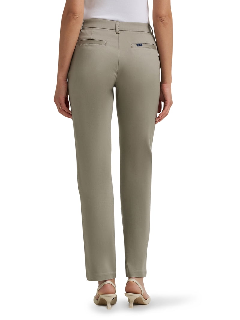 *☼*―Lee―*☼* Lee® Women's Straight Woven Pant - Walmart.com