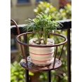 thumbnail image 1 of Balcony Rail Planters Hanging Railing Plant Holder Stand Flower Pot Basket for Fence Patio Deck Planter Outside and Indoor, 1 of 1