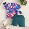 thumbnail image 4 of Pimfylm Toddler Baby Boy Summer Outfit,Boy Outfit with Bow Tie Toddler Boys Sleeveless Solid Tops Shorts Child Kids 2PC Set Outfits Clothes, 4 of 7