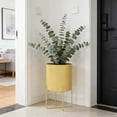 thumbnail image 4 of Elevate Your Space, Large Planters With Stand, Modern Design Enhances Home Decor, Ideal for Living Room, Office, Balcony, Perfect for Plant Lovers, 4 of 6