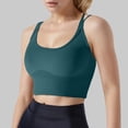 thumbnail image 2 of Venzia Women’s Strapless Push Up Sports Bra – Seamless Wireless Bustier for Yoga Fitness and Everyday Wear Green4 L, 2 of 5