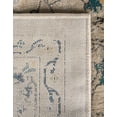 thumbnail image 7 of Unique Loom Oslo Collection Area Rug - Osterbro (3' x 13' Runner Beige/Light Brown), 7 of 7