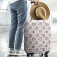 thumbnail image 2 of White Cow Strawberry Pattern Luggage Cover Fashion Suitcase Cover Baggage Covers Fit 25-28 Inch Luggage (Go Travel), 2 of 5