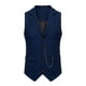 thumbnail image 2 of pstuiky Camiseta sin mangas para hombre, Blusa sin mangas con cuello vuelto y botones con bolsillos para hombre Camisas para hombres m, 2 of 9