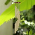 thumbnail image 6 of Wind Chimes for Outside with 12 Metal Tubes Wind Bells, 23 Inches Melody Windchimes Outdoors for Farmhouse Garden Patio Home Decor （Gold）, 6 of 6