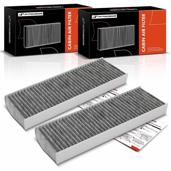 A-Premium Cabin Air Filter with Activated Carbon Compatible with Honda Accord 1998-2002 & Acura TL 1999-2003, CL 2001-2003