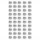thumbnail image 1 of 50 piezas de insertos de rosca de alambre, unidades estadounidenses, insertos de buje de tornillo, herramienta de reparación de orificios roscados, 1/4 pulg.-201D, 1 of 9
