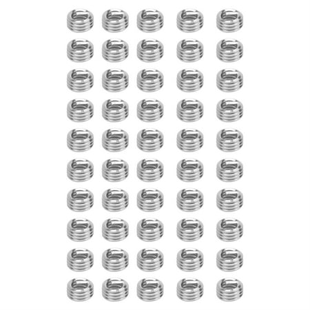 

50Pcs Wire Thread Insert Thread Socket Screw Trimming Tool For Industrial Supplies 1D