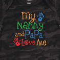 thumbnail image 4 of Inktastic Nanny and Papa Love Me Boys or Girls Baby Bodysuit, 4 of 5