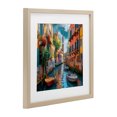 thumbnail image 3 of Stupell Industries Venetian Summer Canal Birch Framed Print Under Glass design by LSR Creative Studio, 13 x 13, 3 of 10