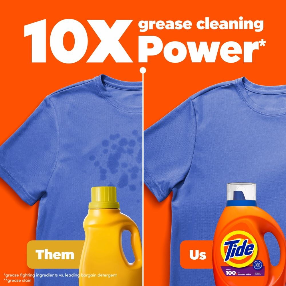 Tide Spring Meadow Liquid Laundry Detergent 132 fl oz - Pack of 3