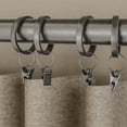 thumbnail image 2 of Better Homes & Gardens Plated Pewter Curtain Clip Rings (7 Pack), 2 of 9