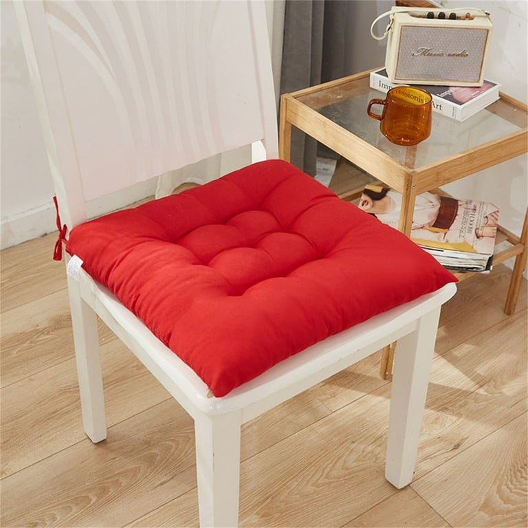 Kitchen chair seat pads with ties hot sale