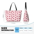 thumbnail image 4 of Fotbe Cute Pig Nose Bolsa de Viaje para Playa - Resistente al Agua, Bolsa Tote de Gran Capacidad y Ligera con 7 Bolsillos para Mujeres y Hombres, 4 of 7