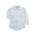 thumbnail image 3 of Leveret Kids & Toddler Boys Long Sleeve Uniform Cotton Dress Shirt Variety of Colors (Size 2-14 Years) (Light Blue, 10 Years), 3 of 3