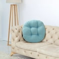 thumbnail image 3 of RKSTN 40Cm Diameter Solid Color Cushion Light Blue F, 3 of 4