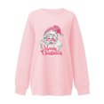 thumbnail image 4 of YABCSAZ Ugly Christmas Sweater for Women Plus Size Sweatshirts Casual Loose Long Sleeve Tops Santa Claus Christmas Trees Snowmen Reindeer Graphic Printed Oversized Pullover,Gifts for Women, 4 of 4
