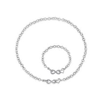 Everly Women's Diamond Sterling Silver Bracelet Jewelry Set