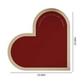 thumbnail image 4 of RFUGUG Heart Shaped Bath Rugs, Super Absorbent and Quick Dry Bath Mats, Washable and Non Slip Bathroom Floor Mat, 19.68x19.68 in, 4 of 9