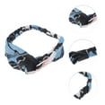 thumbnail image 2 of Unique Bargains 1 Pc Fashion Leaf Pattern Cross Elastic Hairband for Women Black, 2 of 6