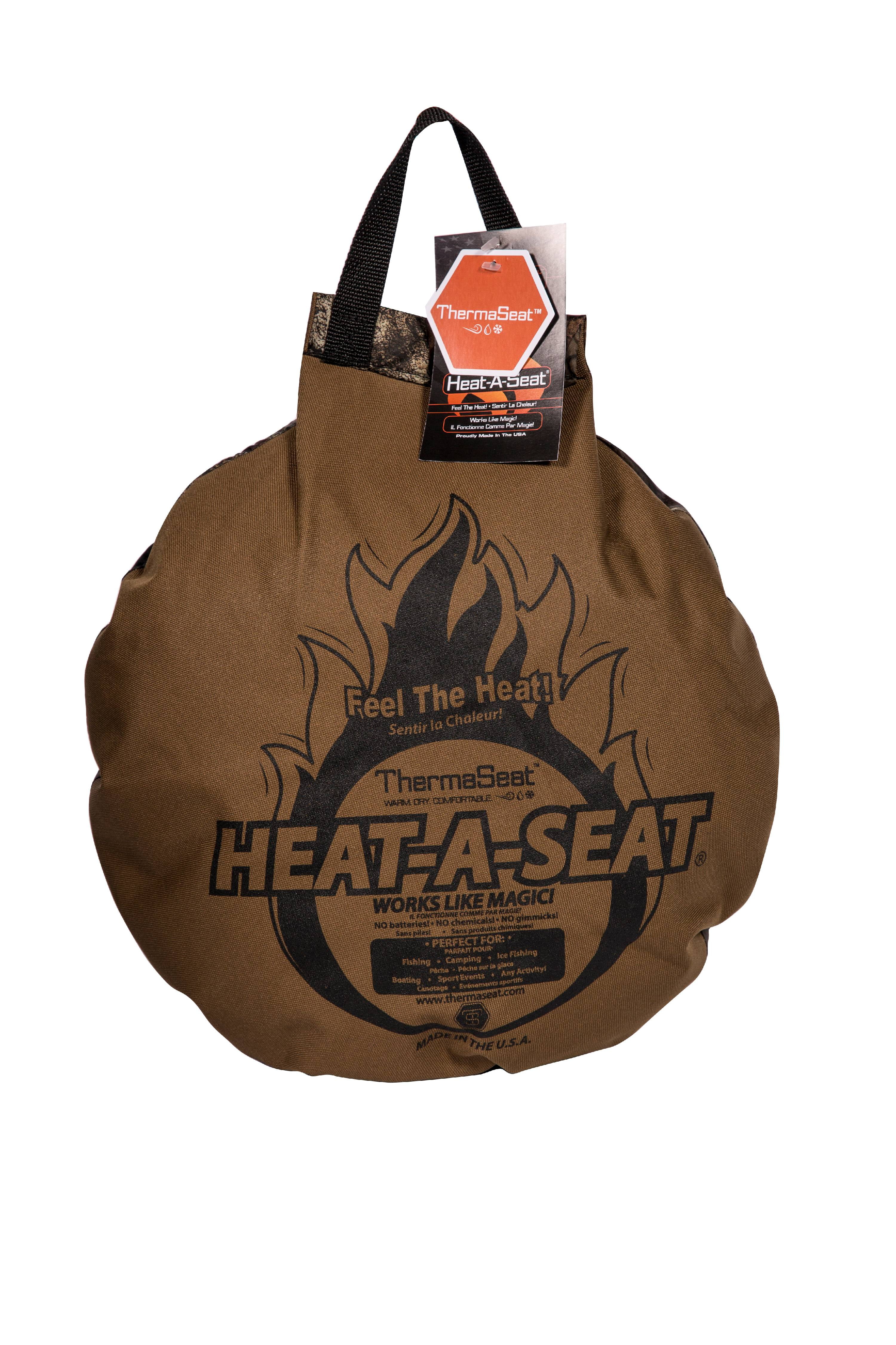 Heat-A-Seat Thermaseat Cushion Works Like Magic Hunting Fishing Camping  NWT