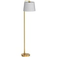 thumbnail image 3 of 62" Gold Floor Lamp for Living Rooms - Industrial Corner Nursery Girls Kid Vintage Mid- Modern Reading Light Office Antique Brass Shade Lantern, 3 of 9