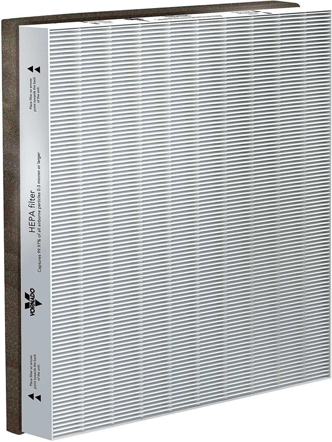 Vornado Air Purifier True HEPA Replacement Filter, Black
