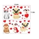 thumbnail image 3 of Decoraciones para el Día de San Valentín, Regalos para el Día de San Valentín, Adornos para el Día de San Valentín, Adhesivos para Ventanas con Forma de Perros, Gatos y Árboles para el Hogar, Escapara, 3 of 6