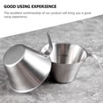 thumbnail image 6 of Stainless Steel Espresso Cup Handheld Espresso Shot Cup Espresso Pouring Cup Stainless Frother Cup, 6 of 6