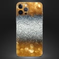 thumbnail image 4 of DesignSkinz Gold and Silver Unfocused Orbs of Glowing Light Full-Body Skin Decal Wrap Cover for iPhone 14 Pro, 4 of 9
