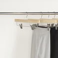 thumbnail image 5 of neatfreak! Wood Pant Hanger with Clips, pack of 2, 5 of 5