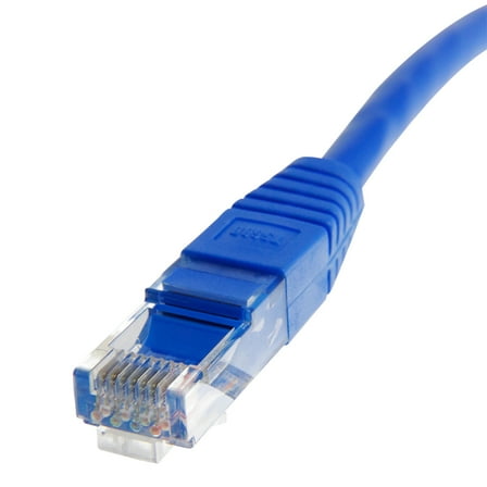 Skyline™ 8-Conductor 24 AWG RJ45 Cat6 Ethernet Patch Cable (10ft, Blue)