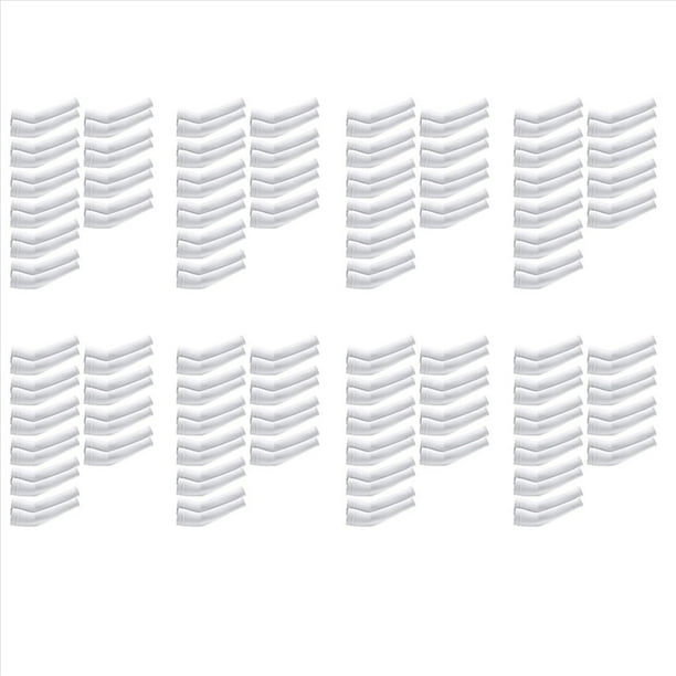 80 Pares de Mangas de Brazo de RefrigeracióN Mangas Calentadoras de ProteccióN UV para Hombres y Mujeres, para Correr, Ciclismo, Senderismo, Golf,