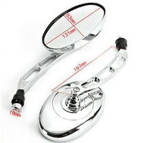 Motorcycle Rearview Mirrors For Honda Shadow Aero 750 Phantom 750 Sabre 1100 for Harley-Davidson