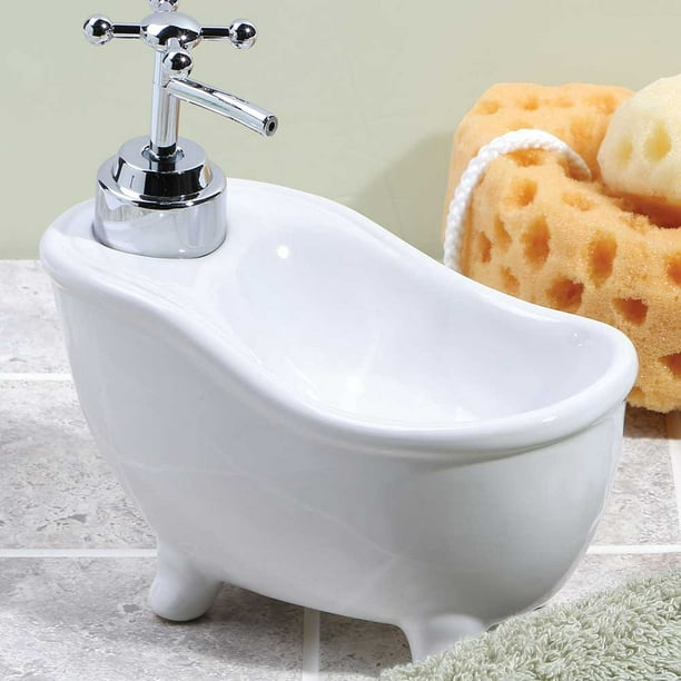 Bubbles Bathtub Shaped Novelty Soap, Bathtub Shaped Soap Dish