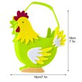 thumbnail image 2 of Storage Tray Kids Gift Easter Decor Non-woven Basket, 2 of 2