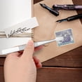thumbnail image 5 of FRCOLOR 2pcs Stamp Tweezers Philately Stamps Collector Stamp Collecting Tweezers(silver), 5 of 5