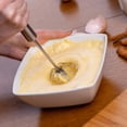 thumbnail image 2 of Batidor de mano multifunción de acero inoxidable, espumador de leche para mezclar huevos, salsas, 2 of 5