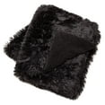 thumbnail image 5 of Chanasya Shaggy Longfur Faux Fur Throw Blanket - Snuggly Fuzzy Lightweight Plush Sherpa Fleece Microfiber Blanket - For Couch Bed Chair Photo Props - Queen - Black, 5 of 5