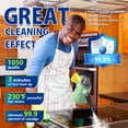 thumbnail image 3 of Pressurized Multi Surface Steam Cleaner, Handheld Steam Cleaner for Home Use with 10pcs Tools and Safety Lock to Remove Grime, Grease, Steamer for Cleaning Floor, Grout, Upholstery and Car, 3 of 6