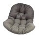 thumbnail image 5 of Cojín para silla de huevo, grueso, para patio, hamaca Gris oscuro, 5 of 9