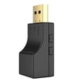 thumbnail image 2 of Injueey Consola de juegos Transmisor 5.0 compatible con Bluetooth Adaptador de audio inalámbrico alimentado por USB Accesorios para PC de escritorio de Electrónica, 2 of 6