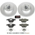 thumbnail image 2 of PowerStop Front Geomet Coated Brake Rotor and Pad Kit Fits: BMW Select Models CRK6055, 2 of 5