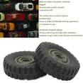 thumbnail image 4 of Roues de Voiture RC, Résistance à l'Usure Pneus RC Professionnels Durables Haute Performance 4 Pcs Forte Adhérence pour Voiture RC Kaki, Vert, 4 of 7