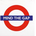 thumbnail image 2 of Transport For London Mind The Gap Bloc en Bois, 2 of 3