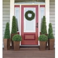 thumbnail image 3 of Plow & Hearth Faux Boxwood Topiary Cone, 36", 3 of 3